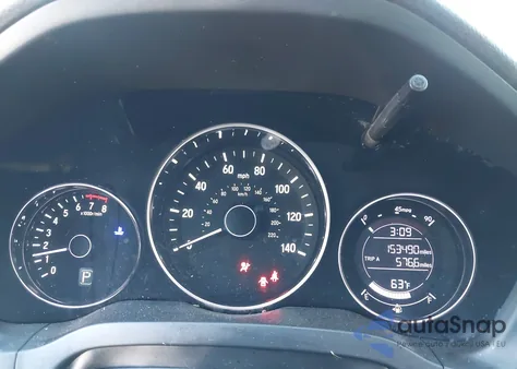 2019 Honda Hr-V Lx из США, поврежденный, VIN 3CZRU5H37KG708942